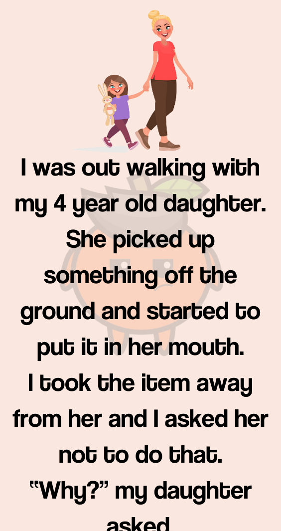 I Was Out Walking With My 4 Year Old Daughter Bored Orange i-was-out-walking-with-my-4-year-old-daughter-bored-orange