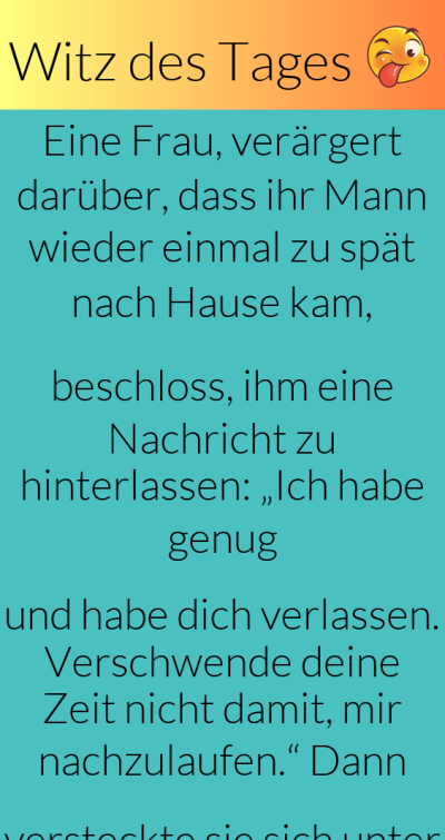 +10 Die lustigsten Witze des Tages